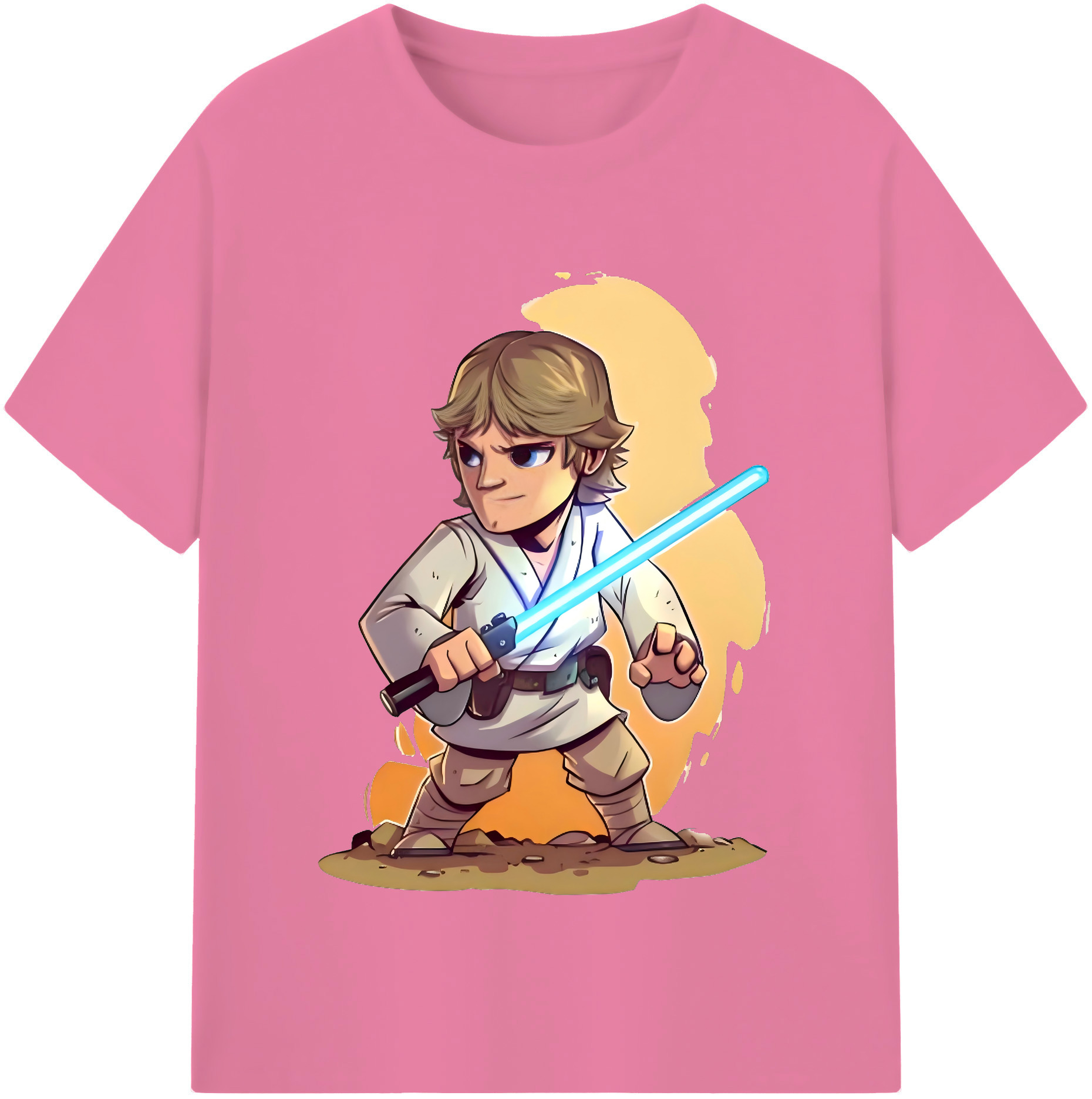 （画像用） スター・ウォーズ Star Wars 綿100％半袖Tシャツ（フロントプリント）